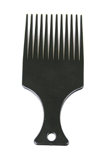 KIM & C Plastic Pik Black 12pcs Bulk Pack - Medium