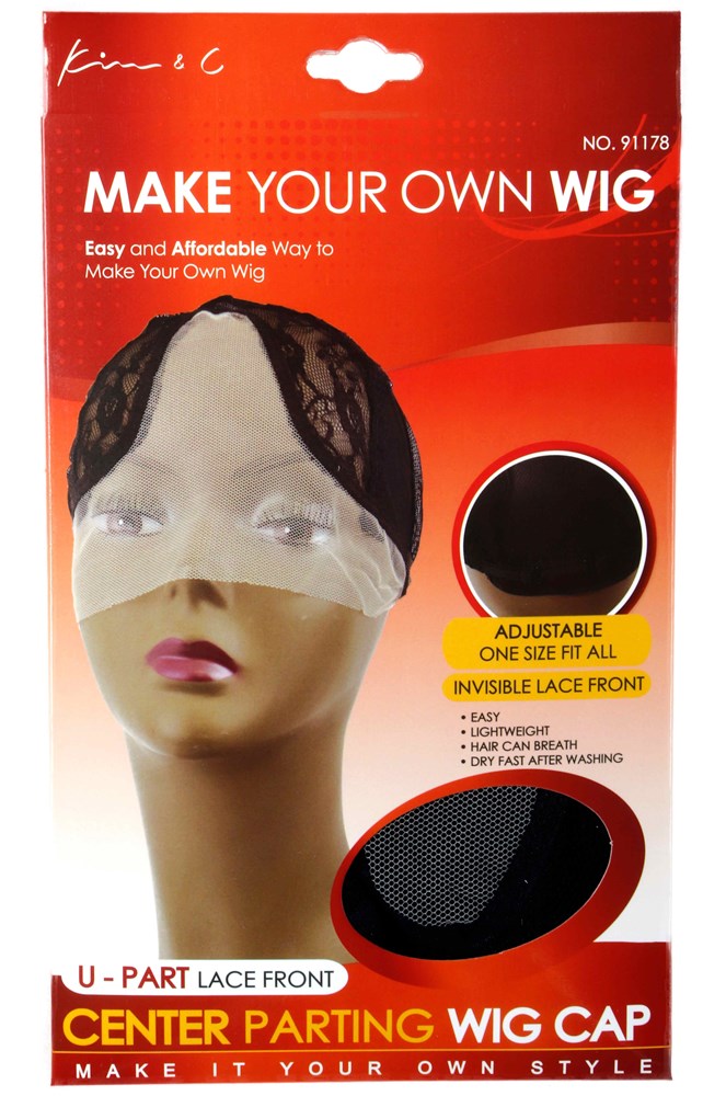 KIM & C U-Part Lace Wig Cap - Centre Parting