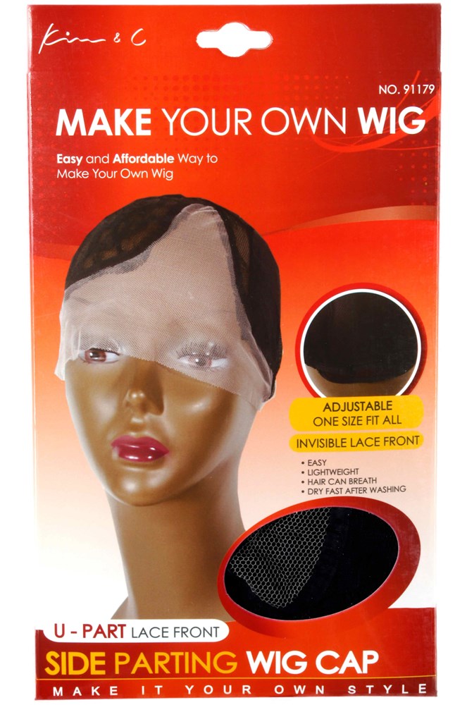 KIM & C U-Part Lace Wig Cap - Side Parting