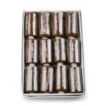 KIM & C Cotton Weaving Thread (Double Size, 12pcs) - Brown