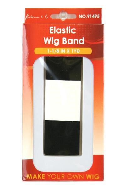KIM & C Elastic Wig Band - 1 1/8inch x 1yard