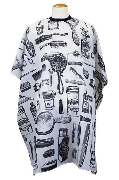 KIM & C Cutting Cape with Hook - White