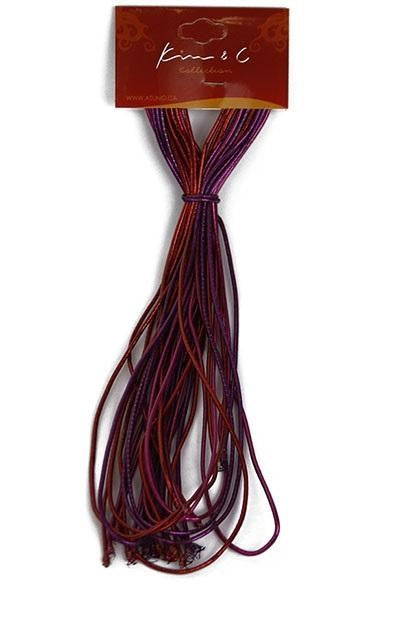 KIM & C Braiding Cord - Pink Assorted