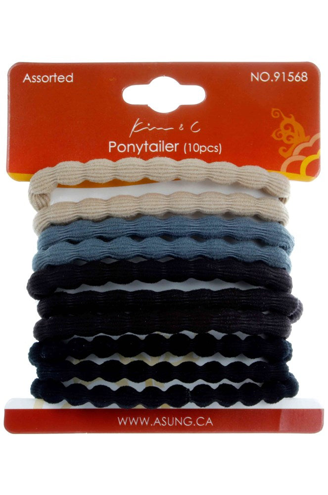 KIM & C 10pcs Hair Ponytailer - Assorted