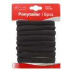 KIM & C 8pcs Hair Ponytailer - Black