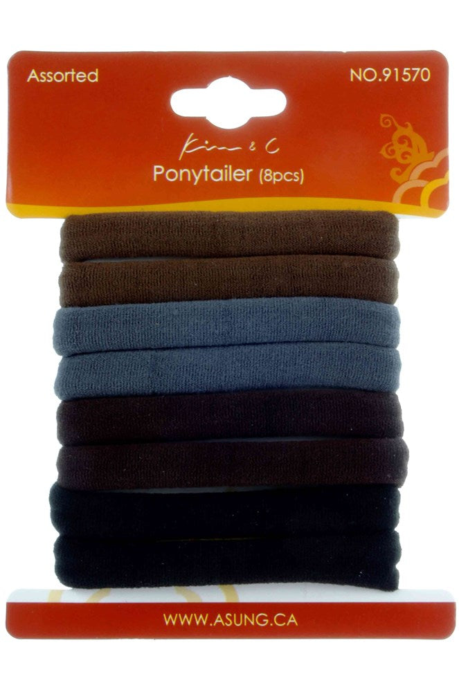 KIM & C 8pcs Hair Ponytailer - Assorted