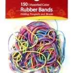 KIM & C 150pcs Large Rubber Bands (1.5inch) - Assorted