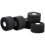 KIM & C Neck Ruffles Strip Rolls Waterproof Black  [5 Rolls]