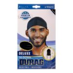 KIM & C Deluxe Tie-Down Durag - Black