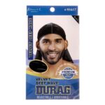 KIM & C Velvet Deep Wave Durag - Black