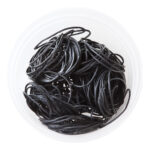 KIM & C 500pcs Large Rubber Bands (1.5inch) - Black