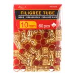 KIM & C Filigree Tube Gold - 10mm