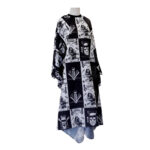KIM & C Pattern Cutting Cape with Hook - Barber Shop