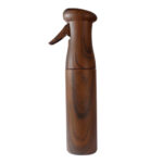 KIM & C Wooden Atomizer Spray Bottle - Dark Brown