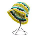 KIM & C Handmade Fashion Bucket Hat - Green Mix Tones