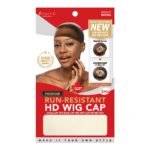 KIM & C Premium Run-Resistant HD Wig Cap (2pcs) - Natural