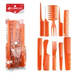 KIM & C 10pcs Comb Set - Brown
