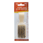 KIM & C Natural Boar Bristle Wooden Brush - Hard / Mini Club
