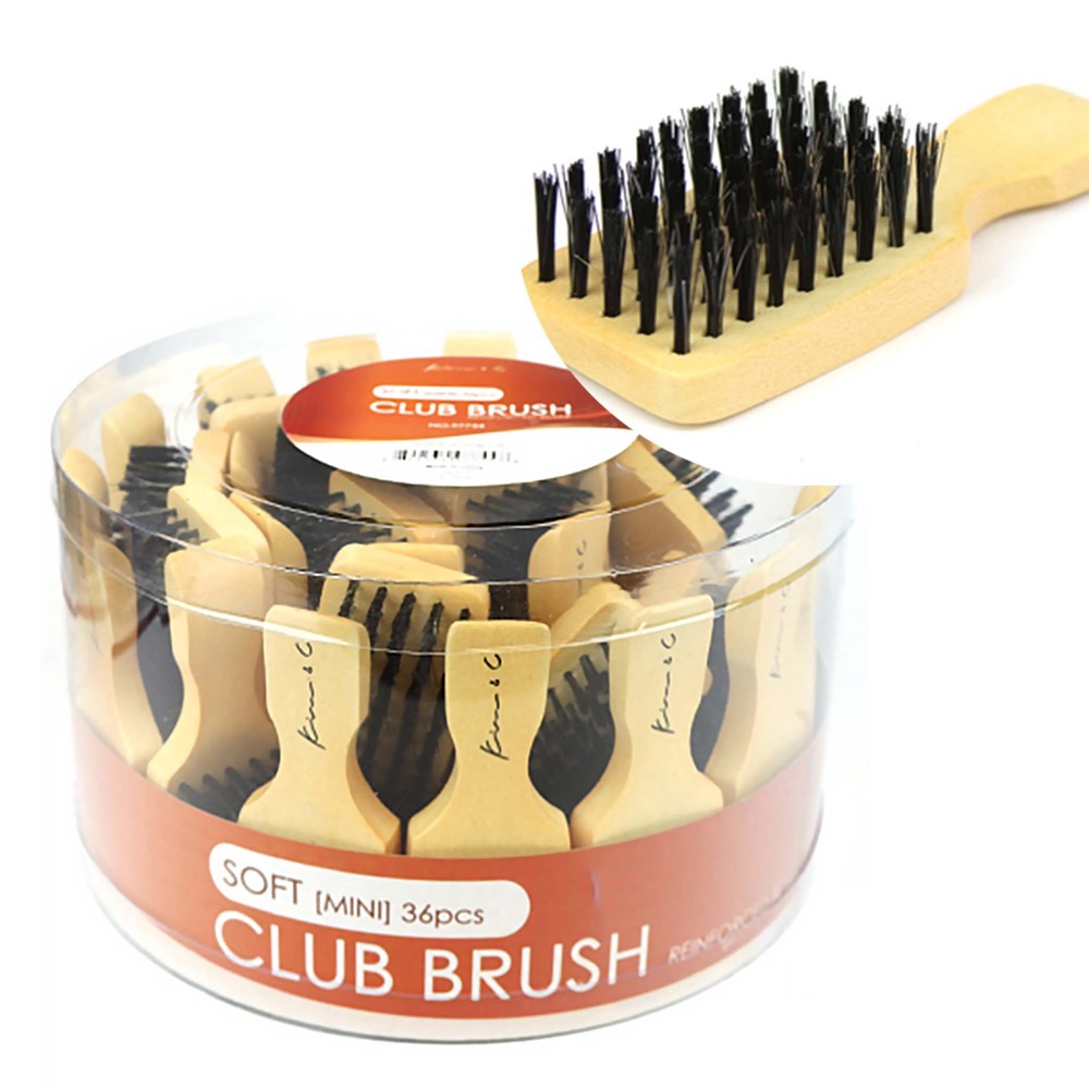 KIM & C Mini Club Brush Bulk Jar - Soft