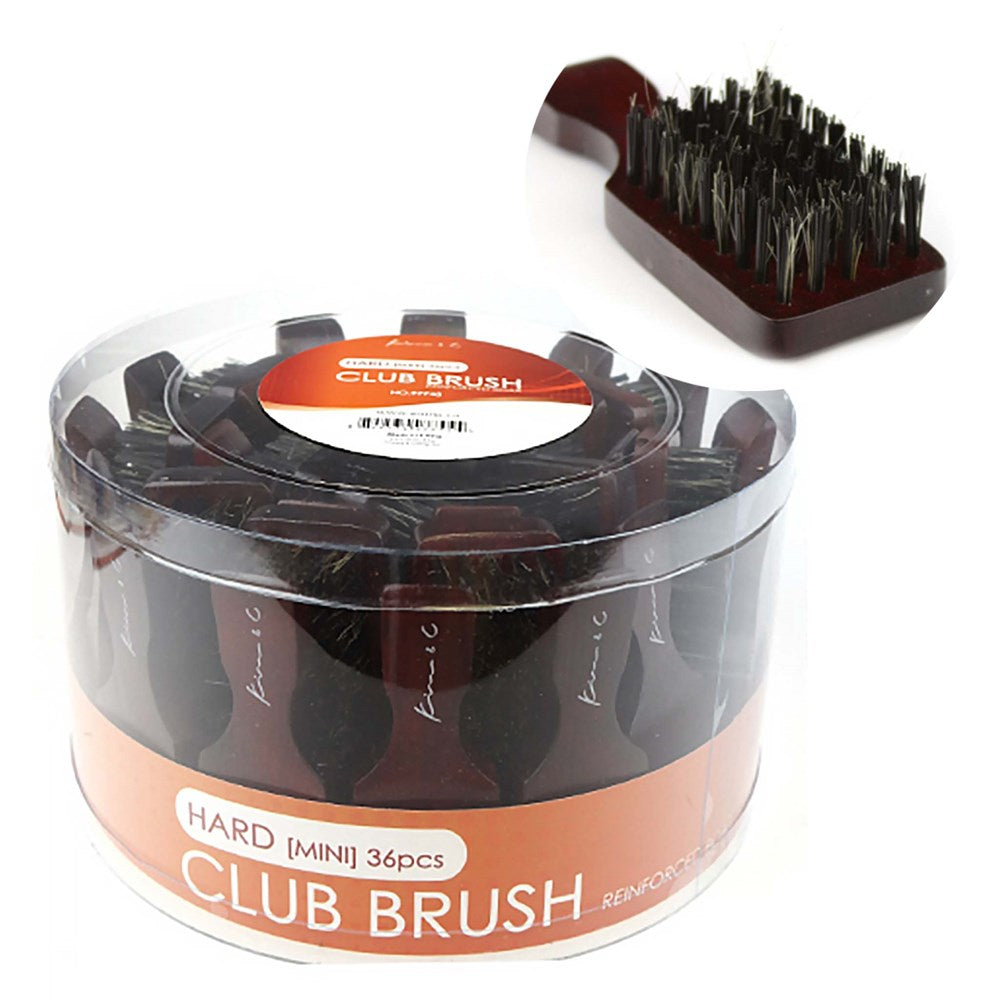 KIM & C Mini Club Brush Bulk Jar - Hard