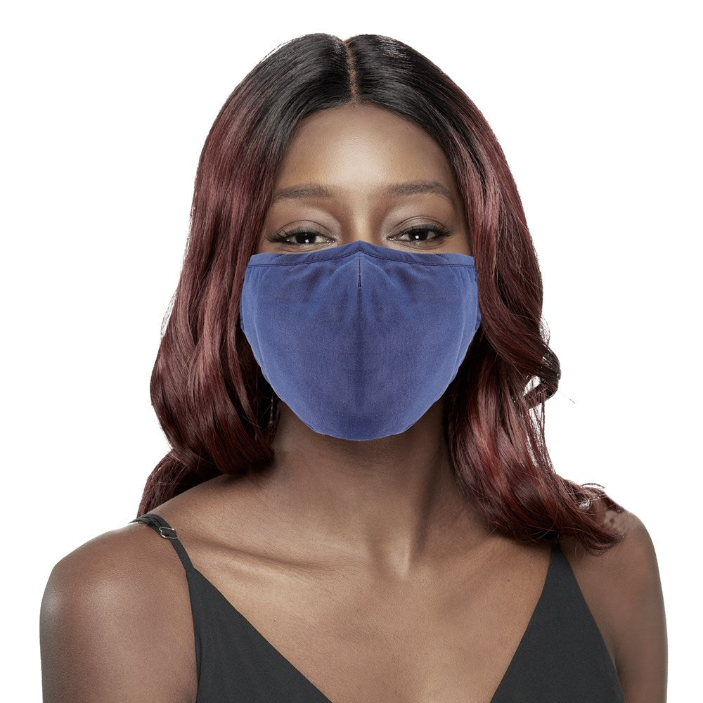 KIM & C Fashion Earloop Mask - Navy