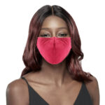 KIM & C Fashion Earloop Mask - Burgundy