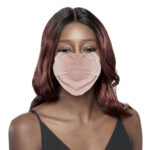 Fashion Corduroy Mask - Pink