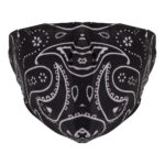 KIM & C Bandana Earloop Face Mask - Black
