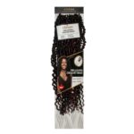 CLIMAX PRE-LOOPED CROCHET BRAID-Vine Curl 18 Inch - F1B/Burg