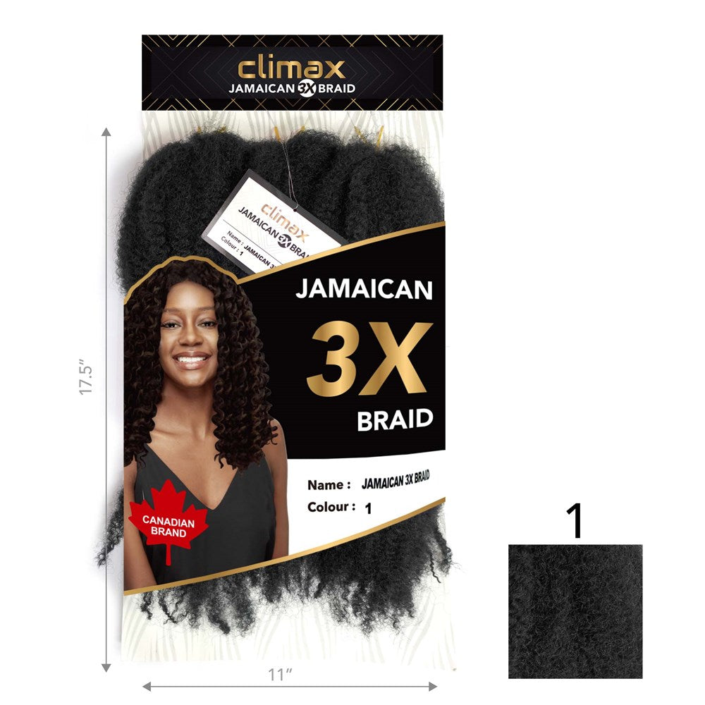 CLIMAX 3X Jamaican Braid - 1