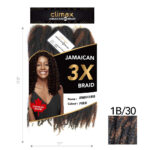CLIMAX 3X Jamaican Braid - 1B/30