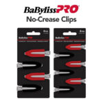 BABYLISS PRO No-Crease Clips - 3 Inch (4pcs)