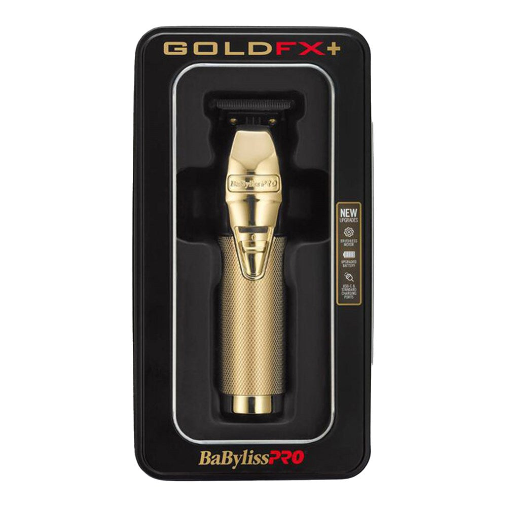 BABYLISS PRO Skeleton Metal Lithium T-Blade Trimmer - GOLD FX