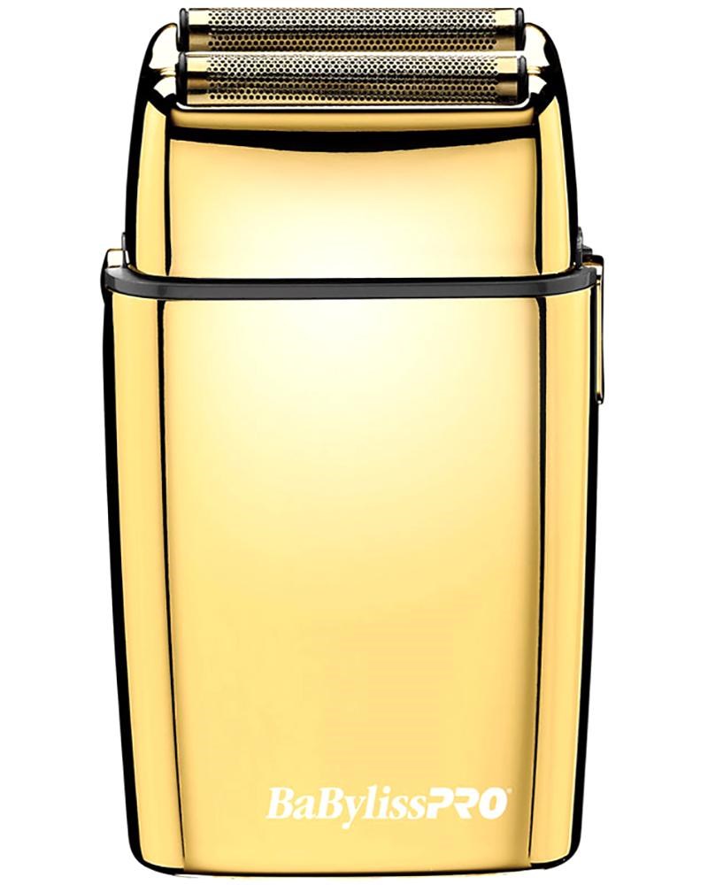 BABYLISS PRO Double Metal  Foil Shaver - Gold