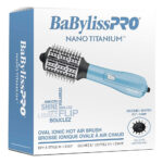 BABYLISS PRO Ionic & Nano-Titanium Oval Hot Air Brush - 2 1/2"