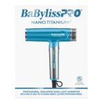 BABYLISS PRO Nano Titanium High Speed Nano Light Hair Dryer - Blue