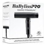 BABYLISS PRO Nano Titanium High Speed Nano Light Hair Dryer - Black