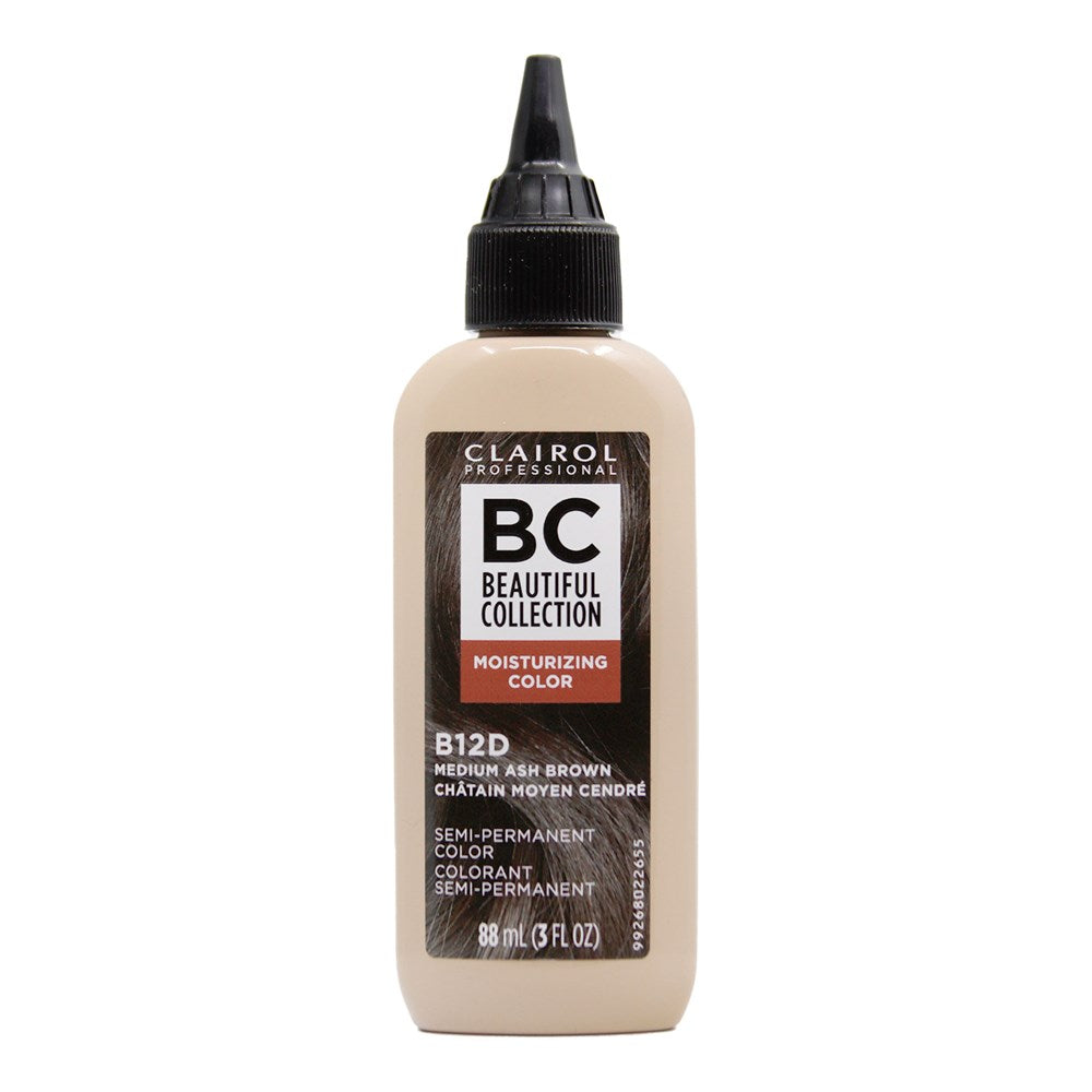 BEAUTIFUL COLLECTION Hair Color (3oz) - B12D M.Ash Brown