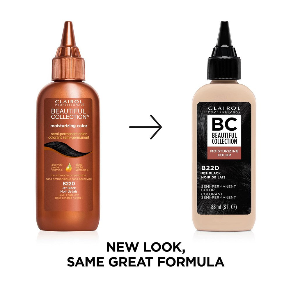 BEAUTIFUL COLLECTION Hair Color (3oz) - B22D Jet Black