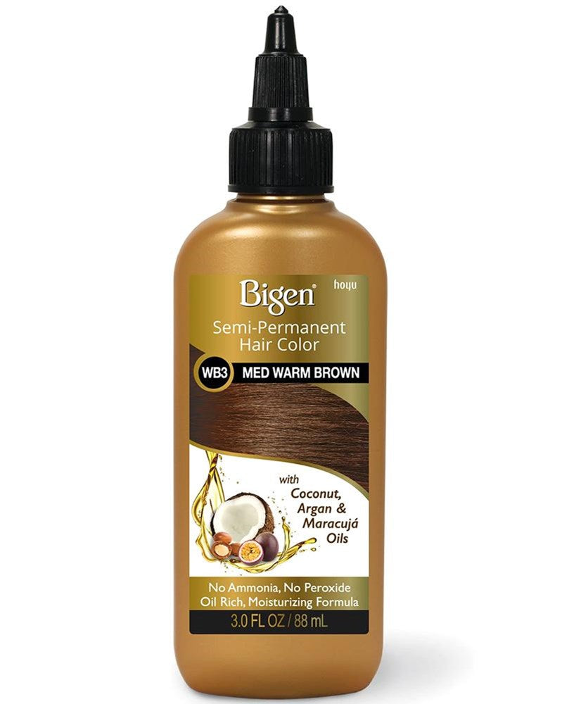 BIGEN Semi Permanent Color (3oz) - WB3 Medium Warm Brown