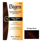 BIGEN Permanent Powder Hair Color (0.21oz) - 76 Copper Brown