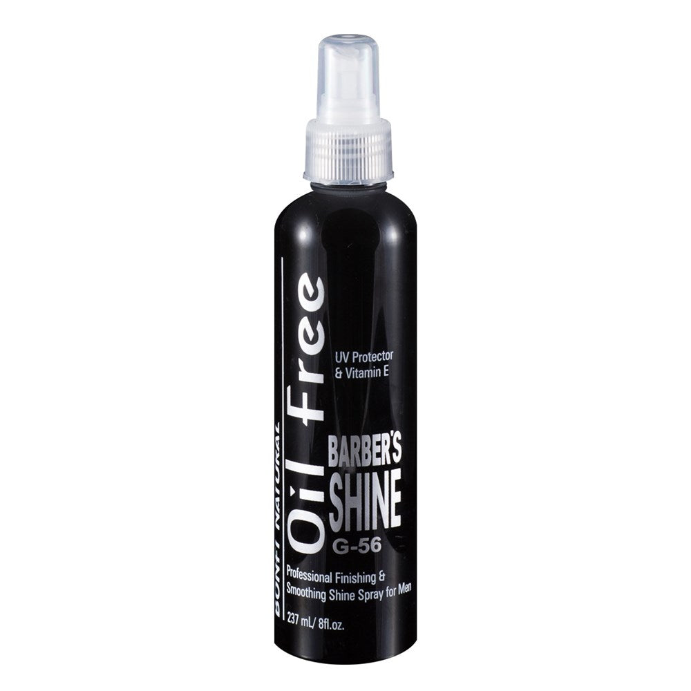 BONFI NATURAL Barbers Oil Free Shine - 8oz/237ml