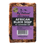 BY NATURES African Black Soap (6.5oz) - Lavender