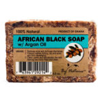 BY NATURES African Black Soap (3.5oz) - Argan