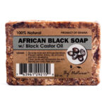 BY NATURES African Black Soap (3.5oz) - Black Castor