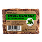BY NATURES African Black Soap (3.5oz) - Peppermint