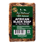BY NATURES African Black Soap (6.5oz) - Tea Tree