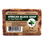 BY NATURES African Black Soap (3.5oz) - Tea Trea