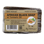 BY NATURES African Black Soap (3.5oz) - Tumeric