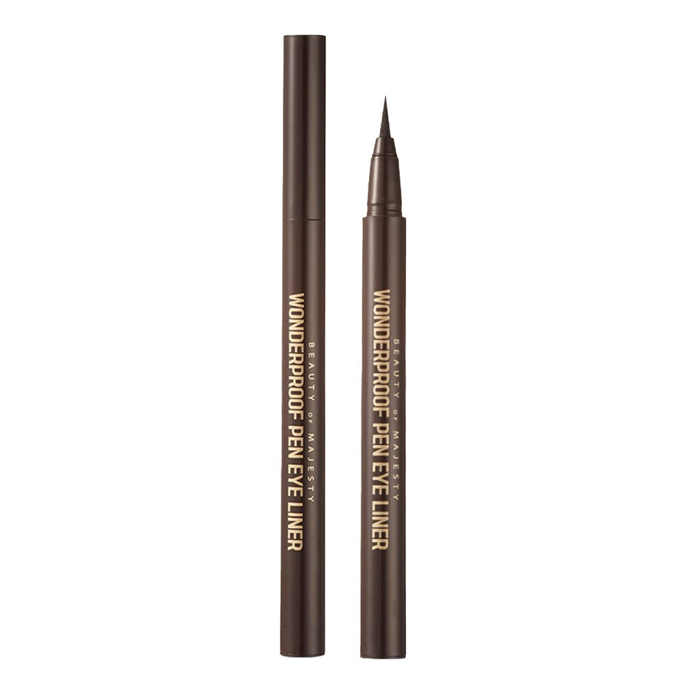 B.O.M Wonderproof Pen Eye Liner (0.017oz) - 02 Wonder Brown